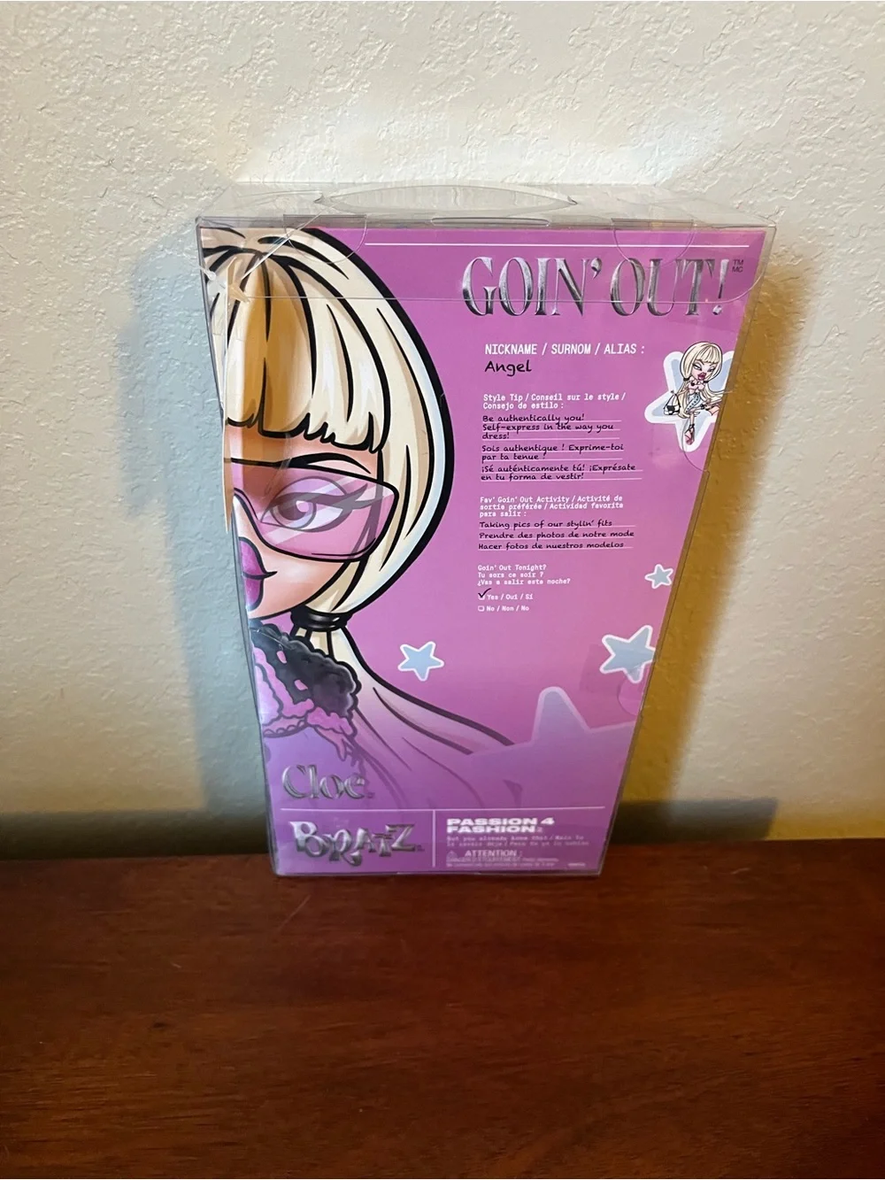Bratz Goin' Out Cloe Aka Angel Fashion Doll Brand New Passion For Fashion